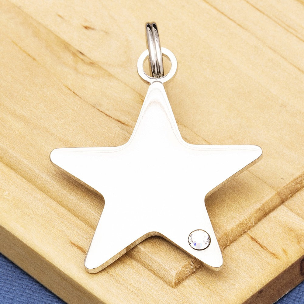 Star Shaped Pet Tags