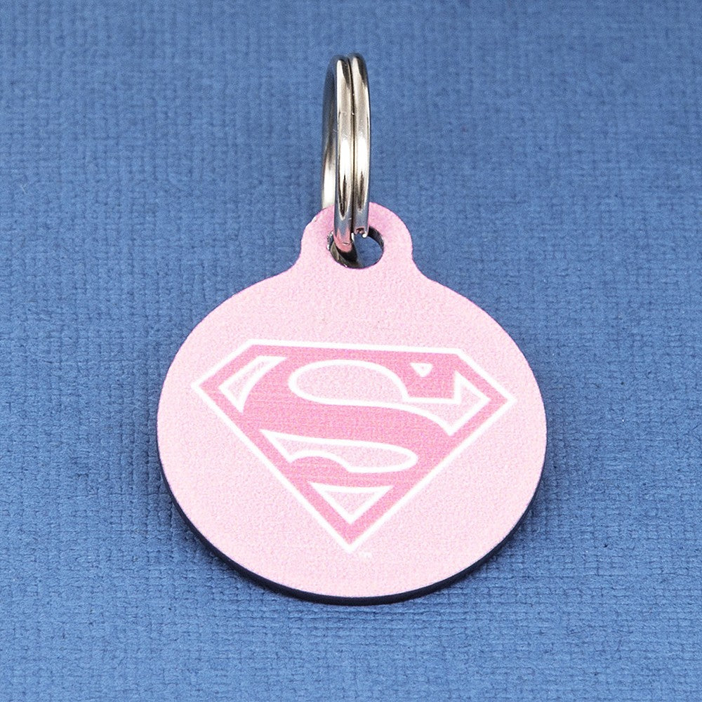 Supergirl Pet ID Tag
