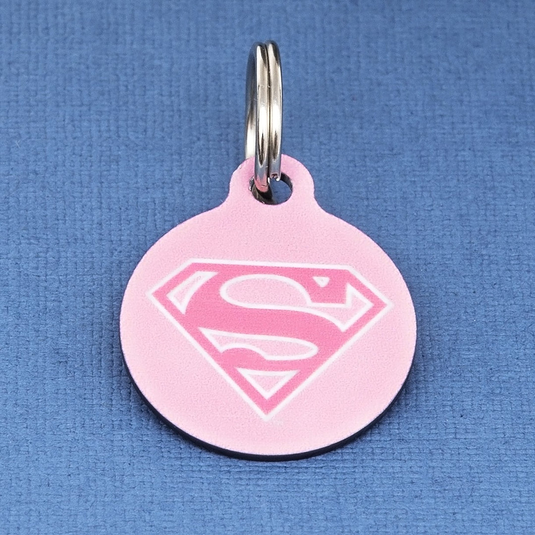 Supergirl Pet ID Tag