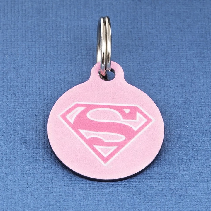 Supergirl Pet ID Tag