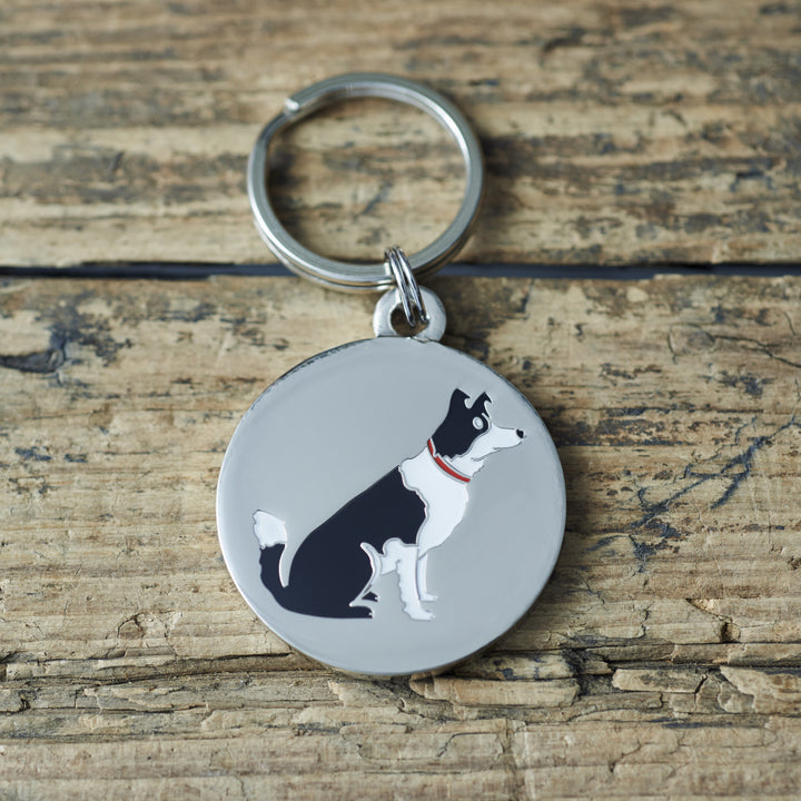 Border Collie Dog ID Tag