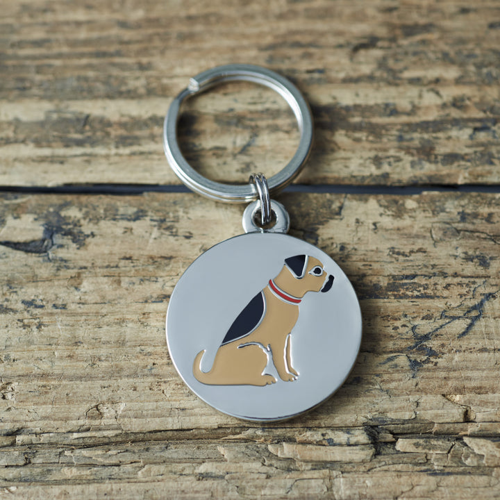 Border Terrier Dog ID Tag