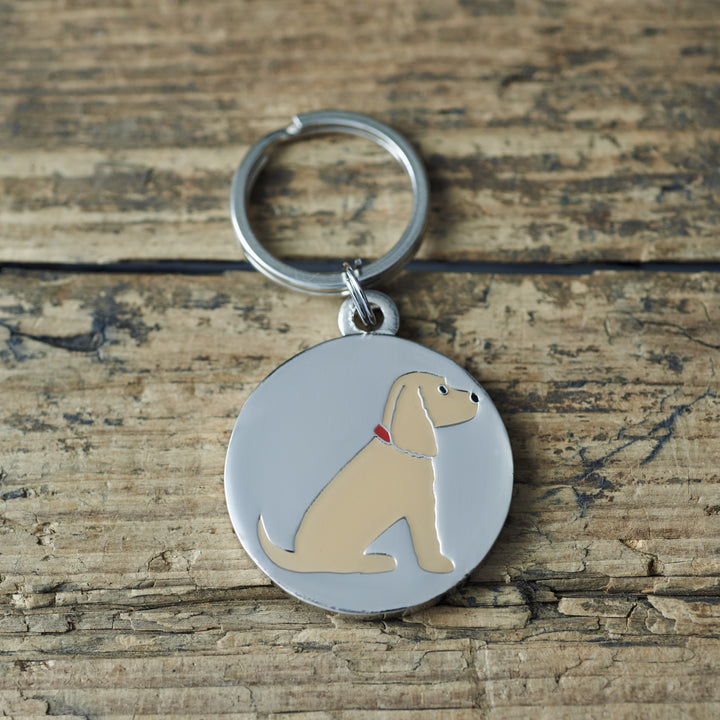 Golden Cocker Spaniel Dog ID Tag