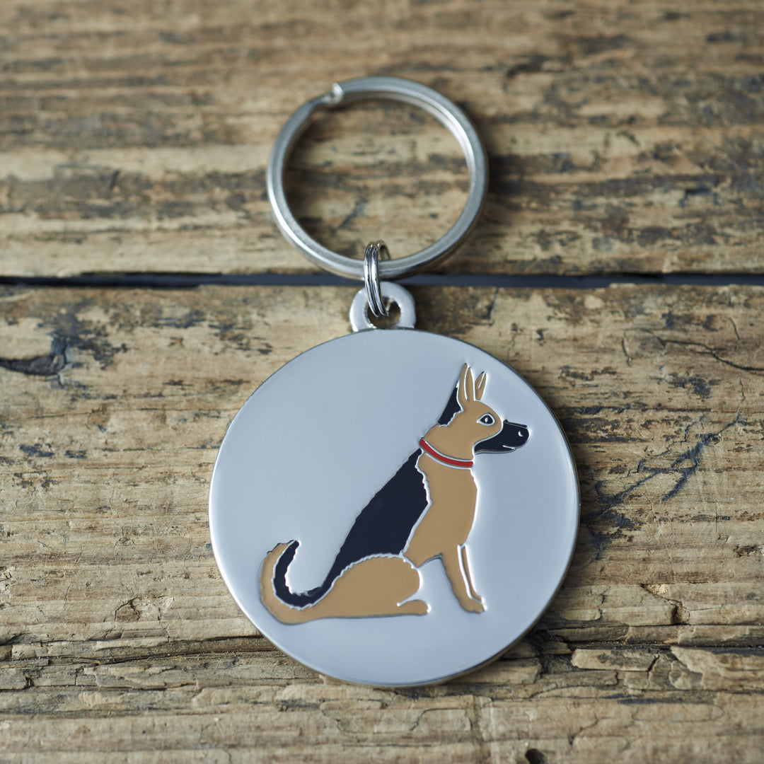 German Shepherd Dog ID Tag