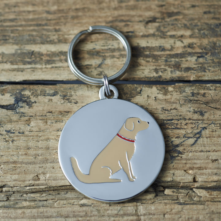 Golden Retriever Dog ID Tag