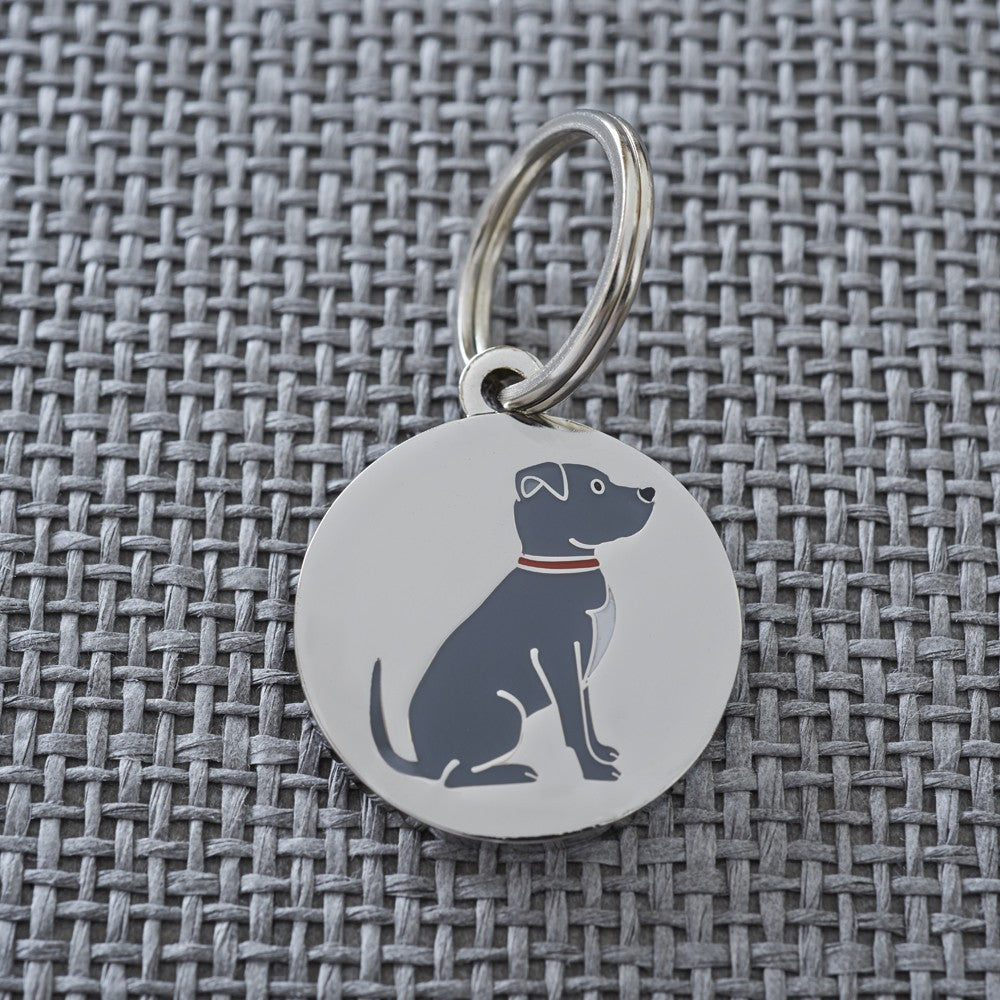 Staffie Dog ID Tag