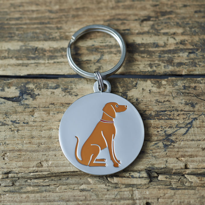 Vizsla Dog ID Tag