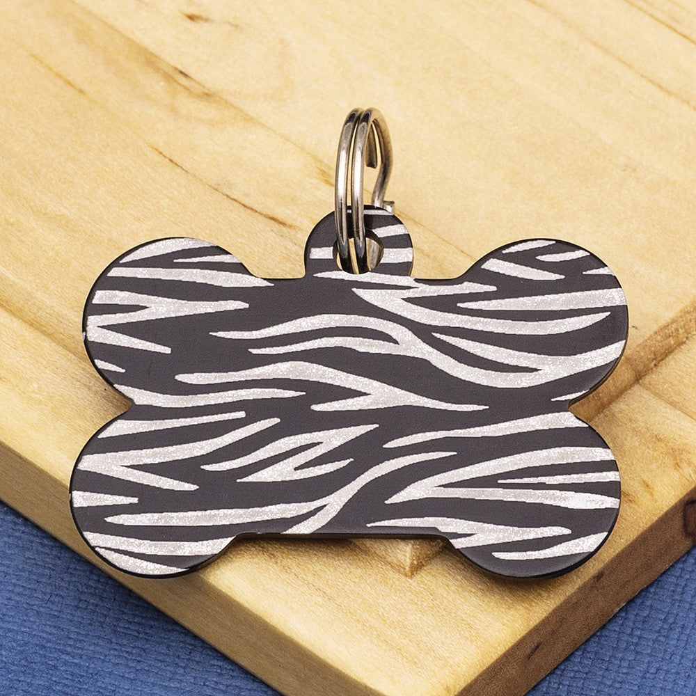 Aluminium Stripe Bone Black