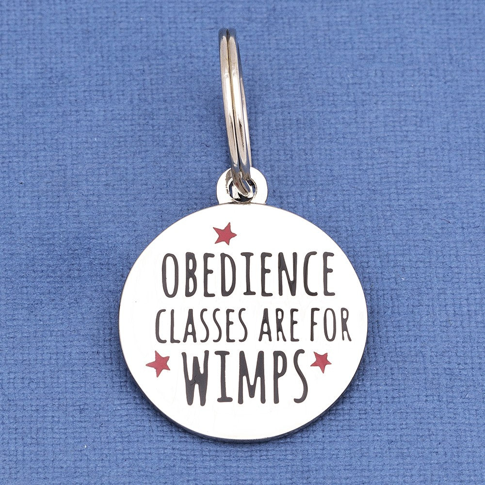 Obedience Classes For Wimps Pet Tag