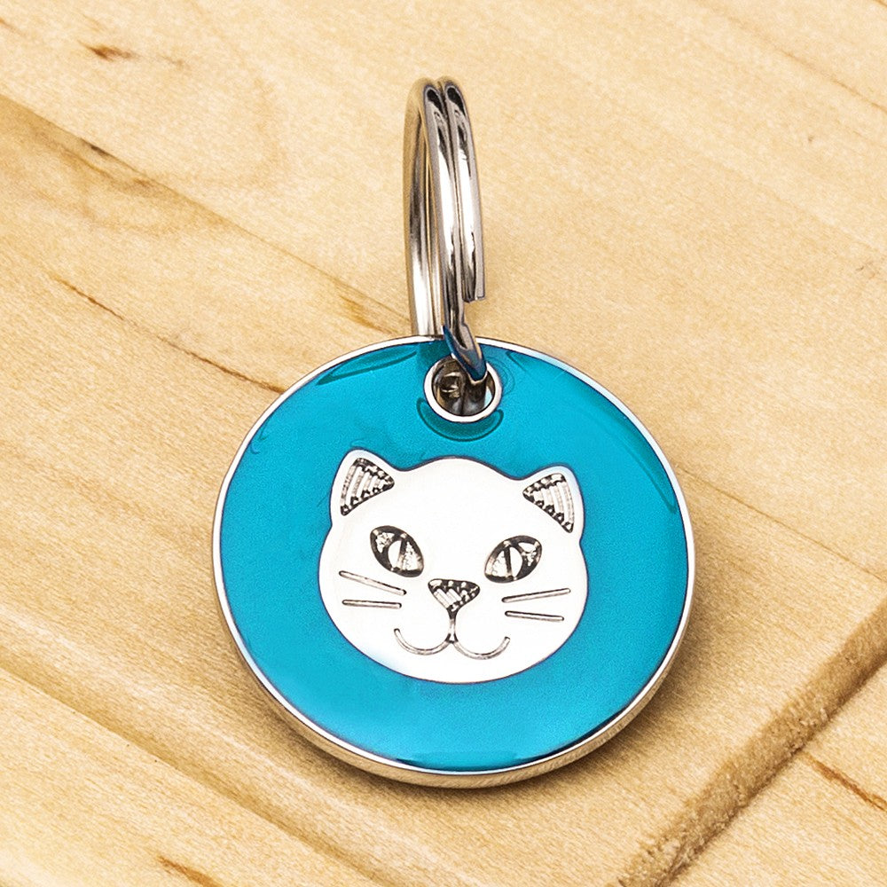 Aqua Cat Tag