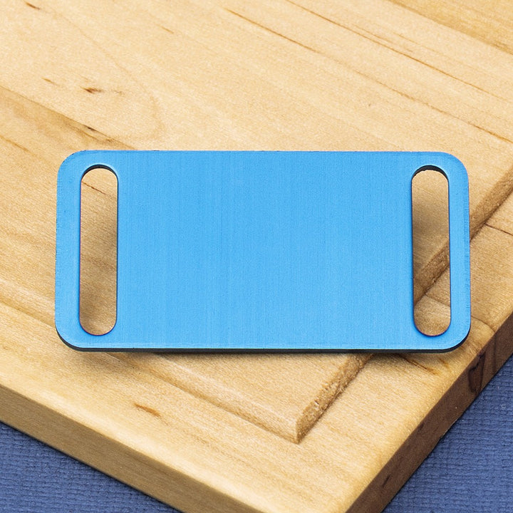 Easy Fit Coloured Aluminium Agility Dog Tag – Small Size (Fits collars up to 17mm wide)