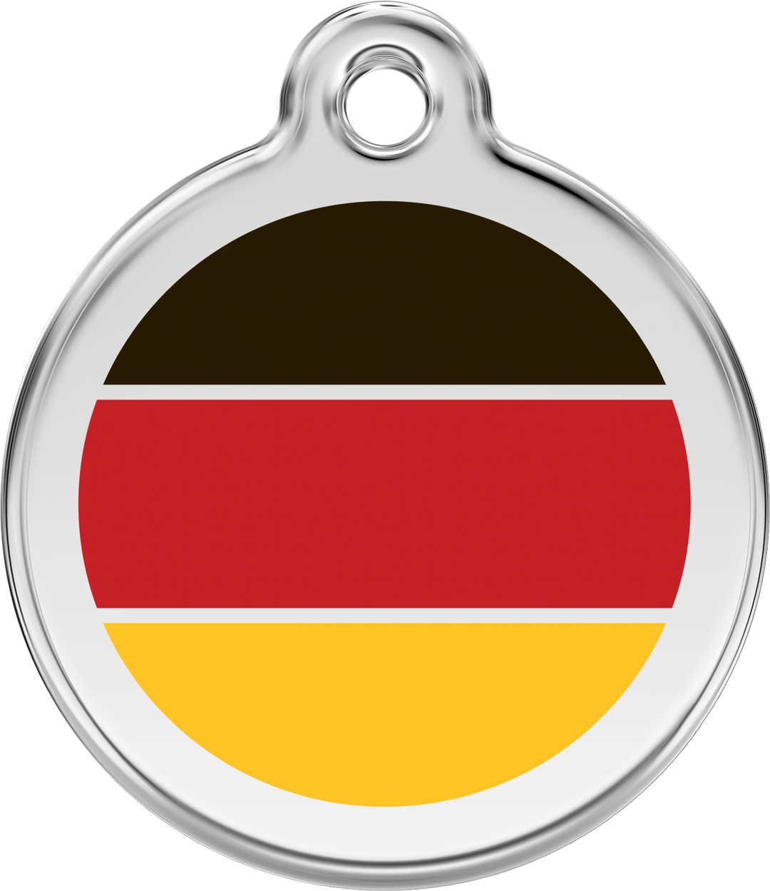 German Flag Pet ID Tag