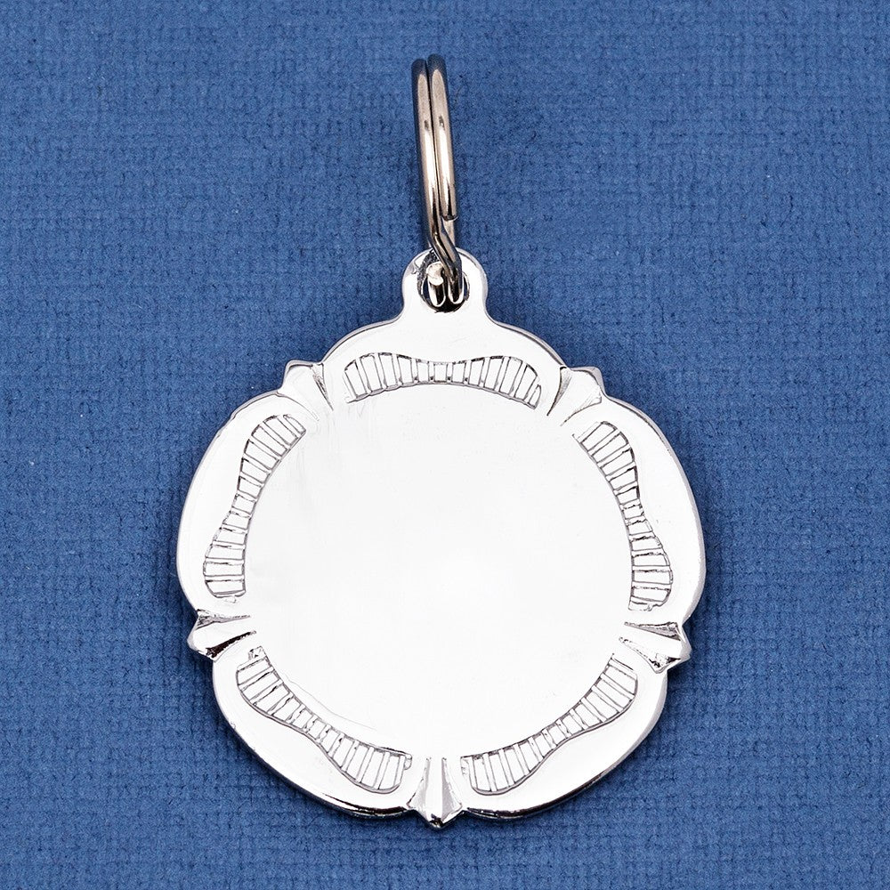 Tudor Rose Pet Id Tag