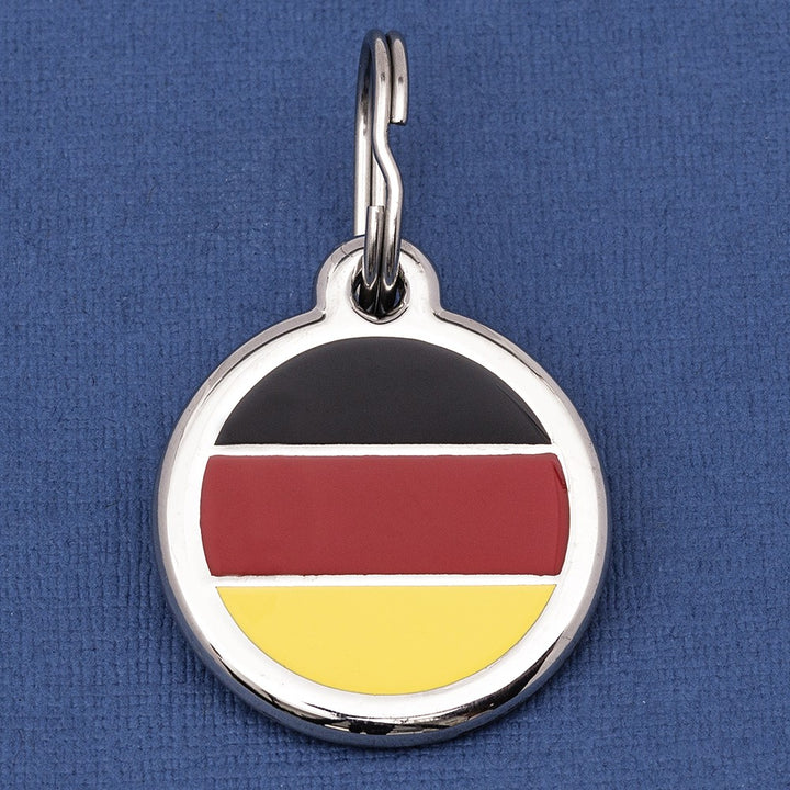 German Flag Pet ID Tag