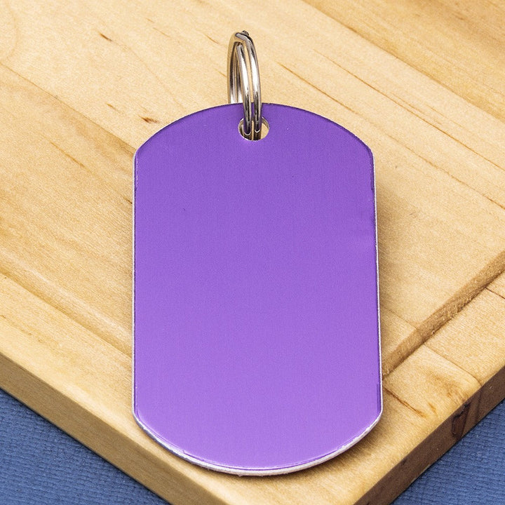'If Found'  Engraved Identity Tag - Choice Of Size & Colours