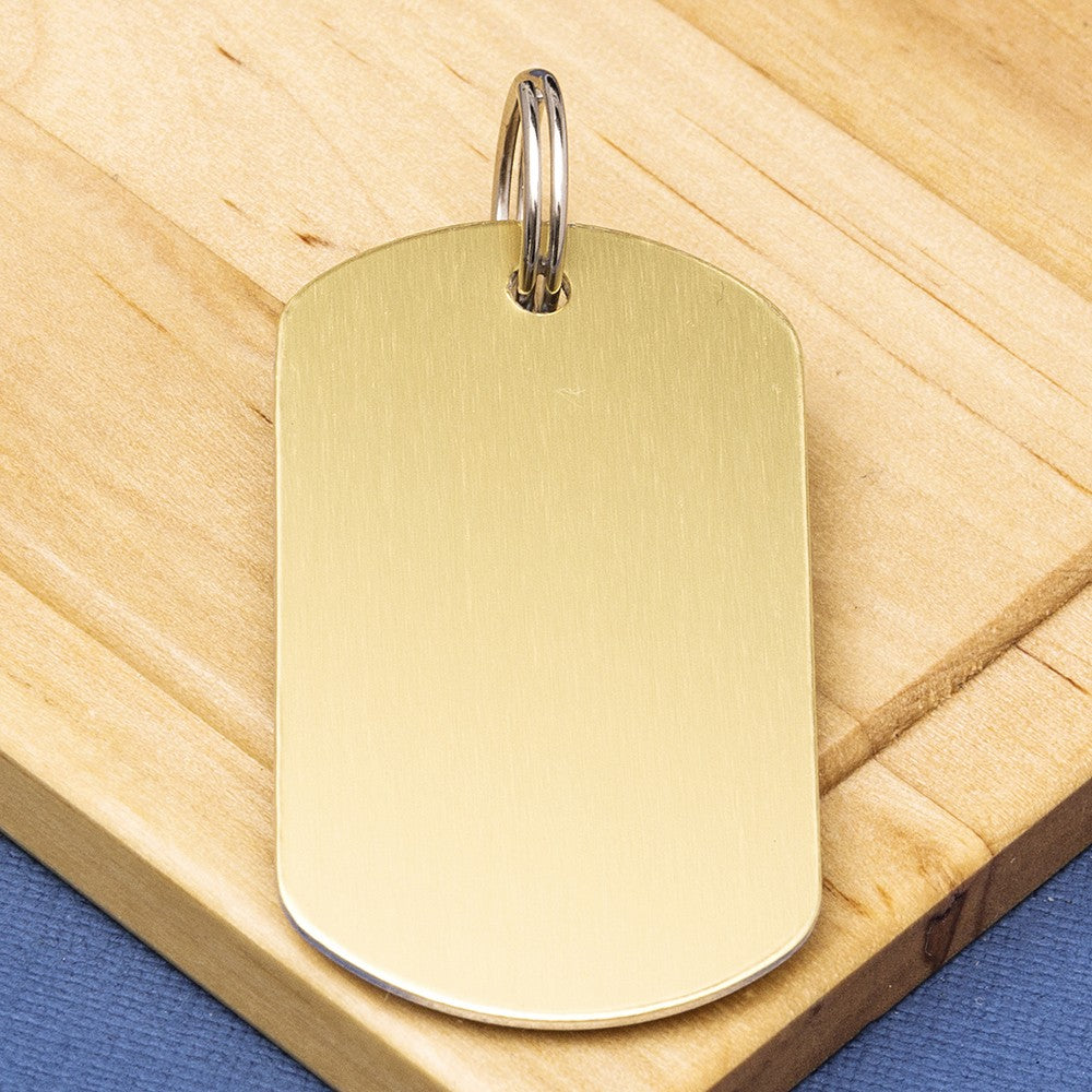 'If Found'  Engraved Identity Tag - Choice Of Size & Colours