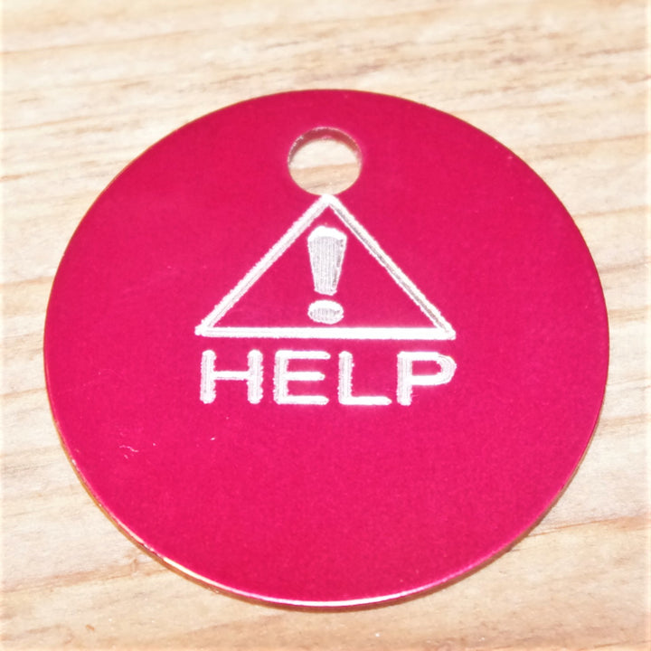 Alert Help Pet Tag