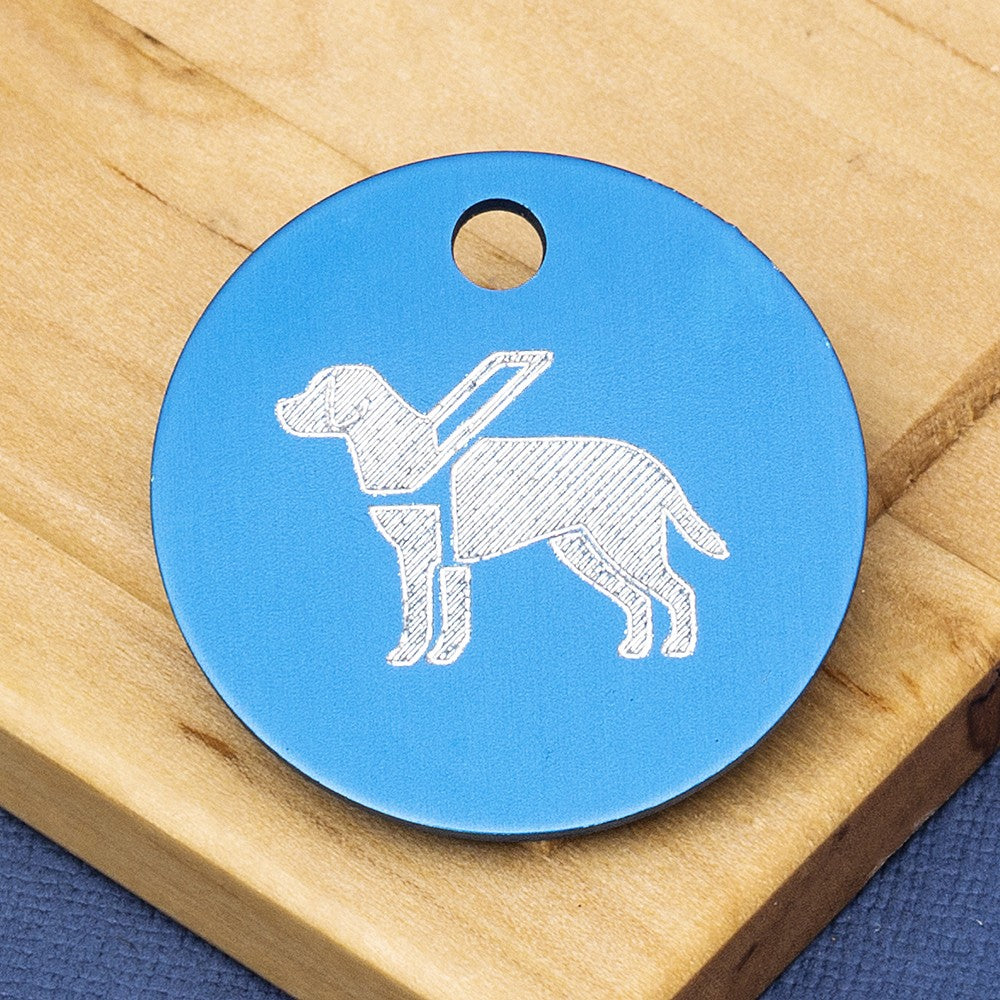 Guide Dog Engraved Pet Tag