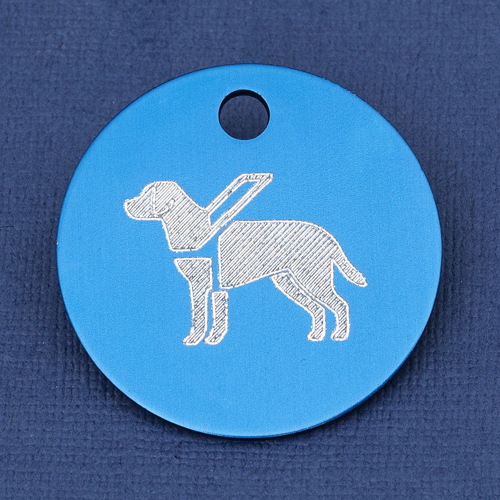 Guide Dog Engraved Pet Tag