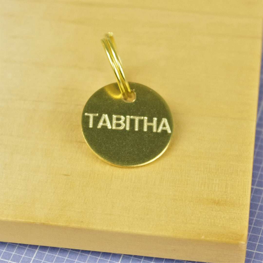 Brass Horse Tack Bridle Saddle Tags Mini