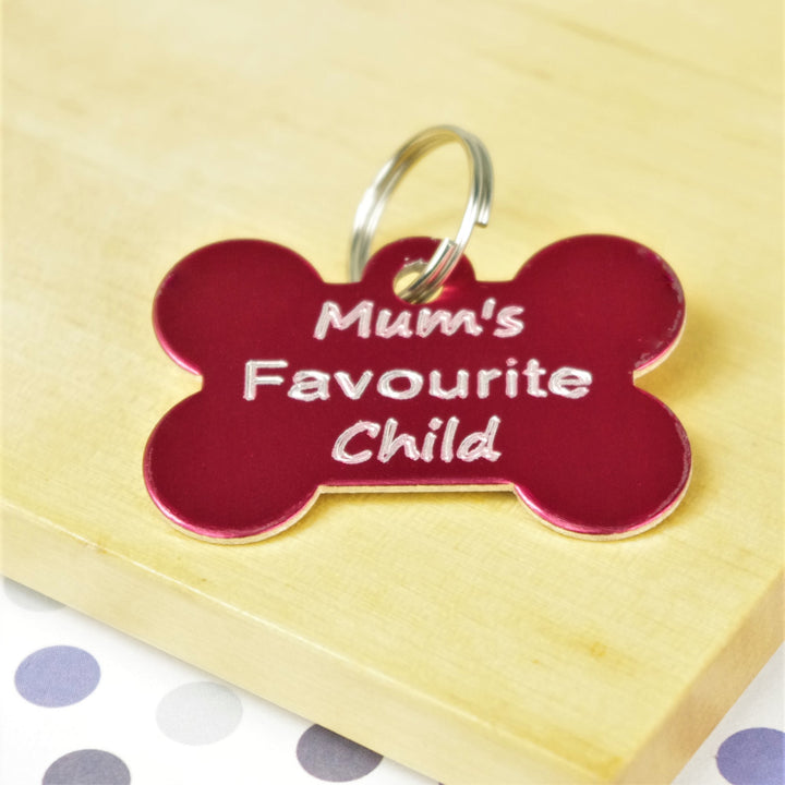 Mums Favourite Child Pet ID Tag