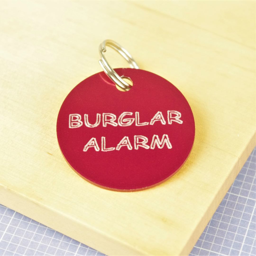 Burglar Alarm Pet Id Tag
