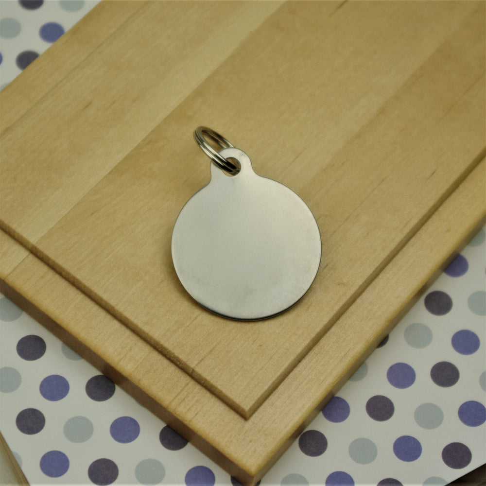 Stainless Steel Tab Top Pet Tag