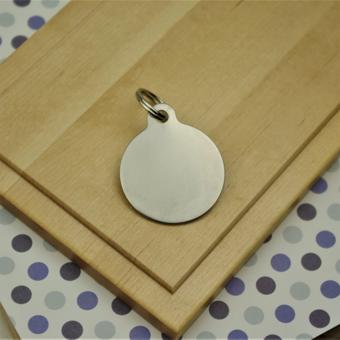Stainless Steel Tab Top Pet Tag