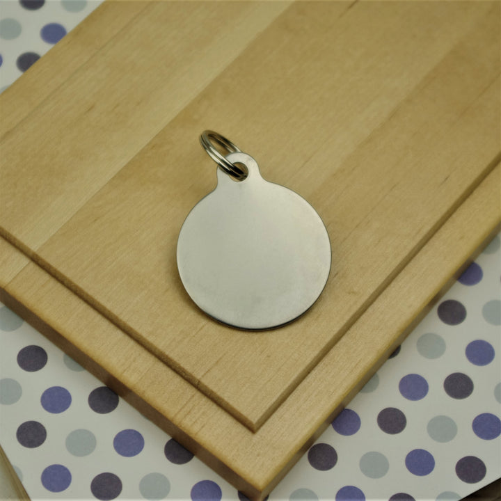 Stainless Steel Tab Top Pet Tag