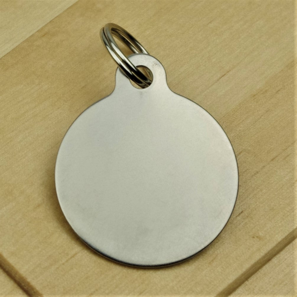 Stainless Steel Tab Top Pet Tag