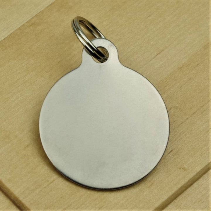 Stainless Steel Tab Top Pet Tag