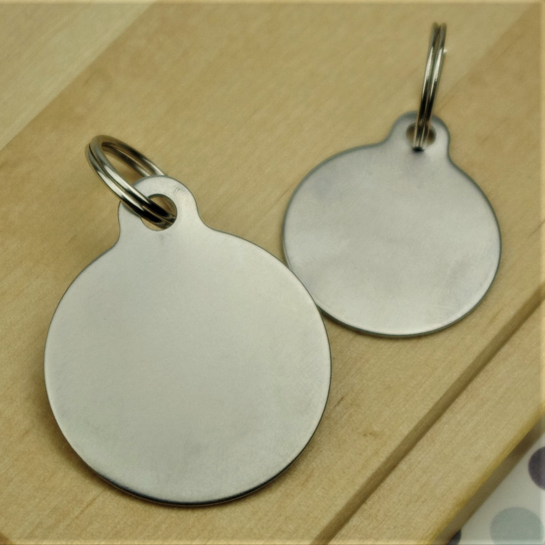 Stainless Steel Tab Top Pet Tag