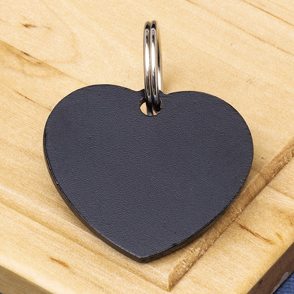 Cornish Flag Heart Pet Id Tag