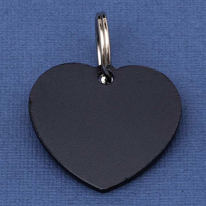 Cornish Flag Heart Pet Id Tag