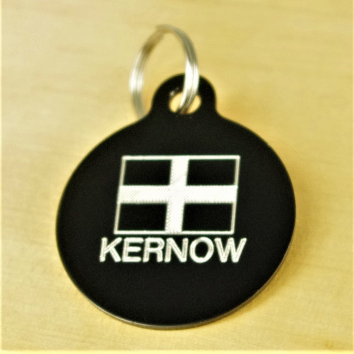 Kernow Cornish Flag Pet Id Tag