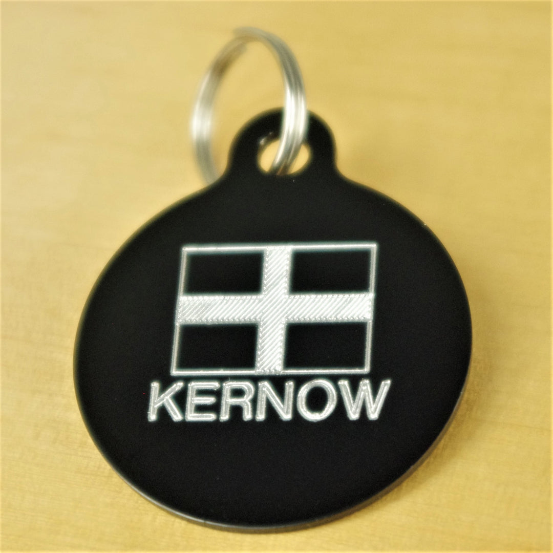 Kernow Cornish Flag Pet Id Tag