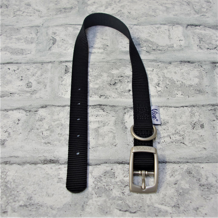 Black Buckle Collar