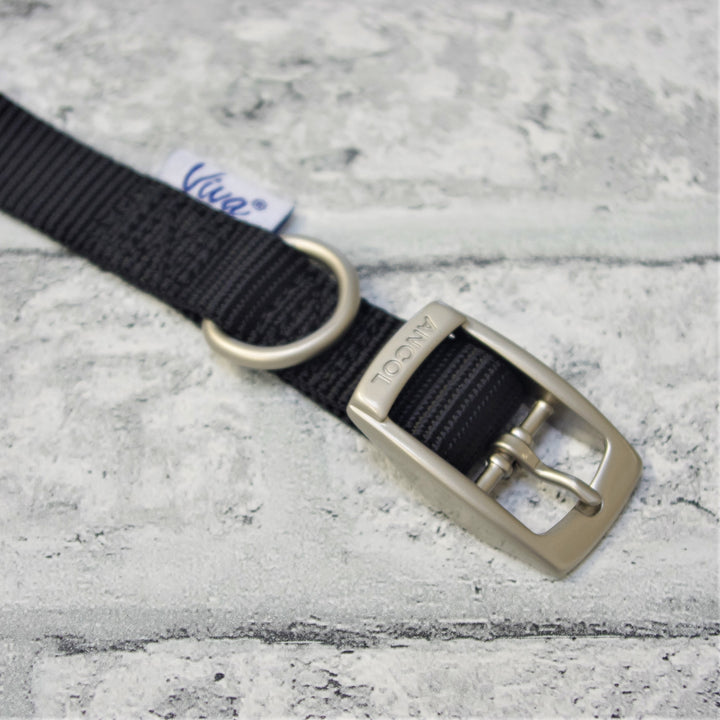 Black Buckle Collar