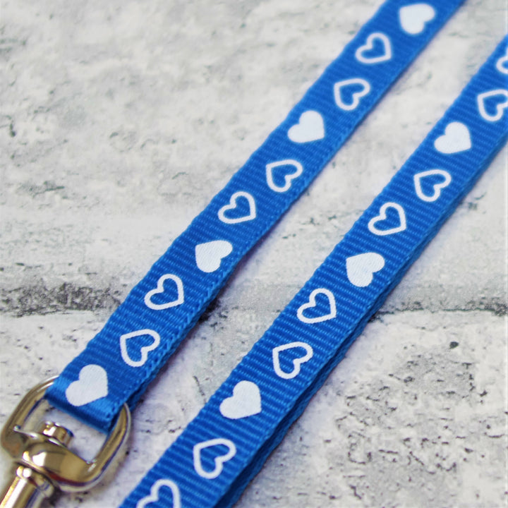 Blue Puppy Collar and Lead Blue