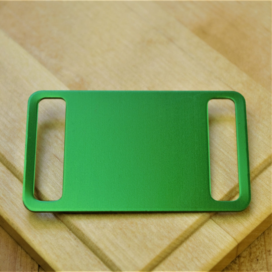 Easy Fit Coloured Aluminium Agility Dog Tag – Large Size (Fits collars up to 24mm wide)