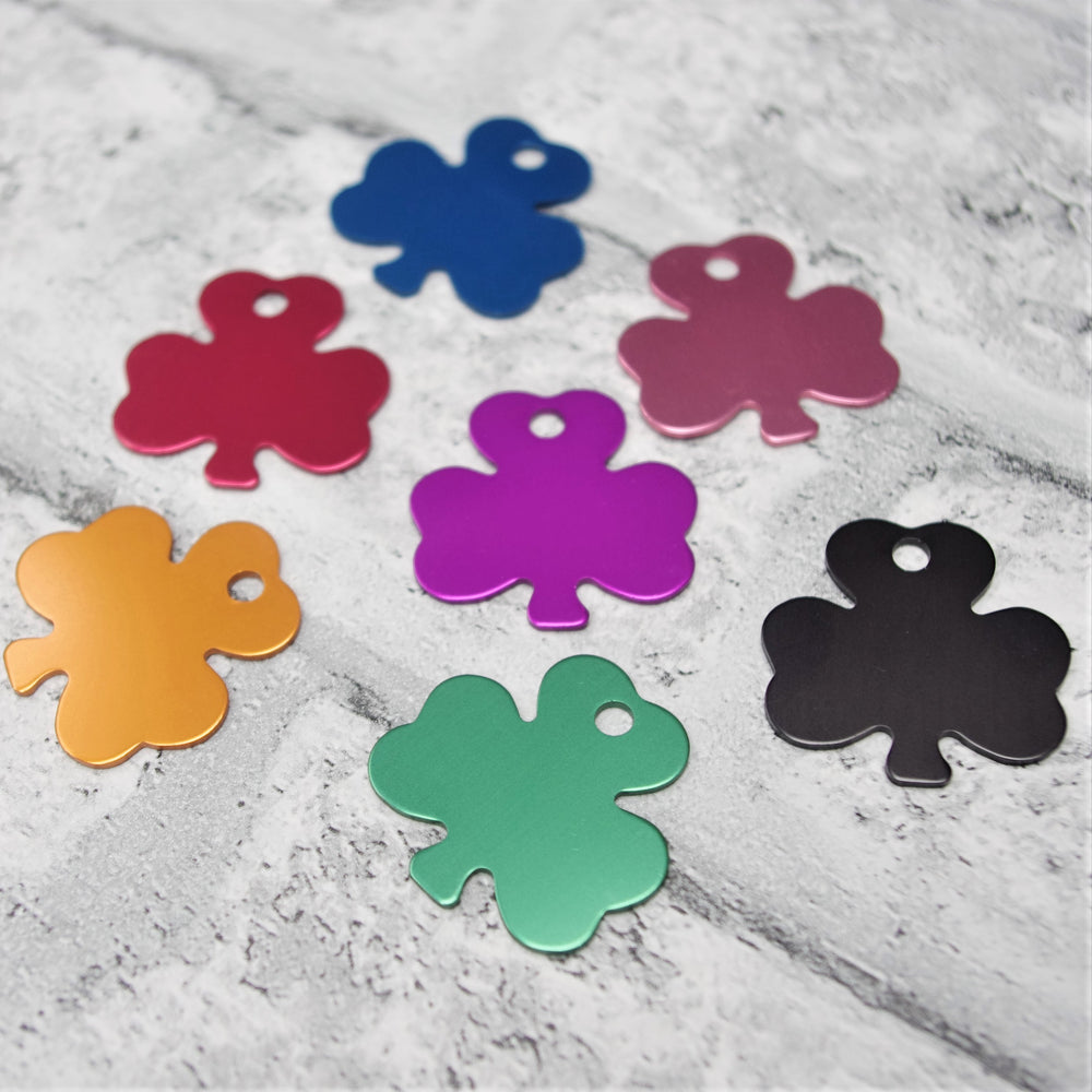 Horse Tack Saddle Bridle Tag Shamrock