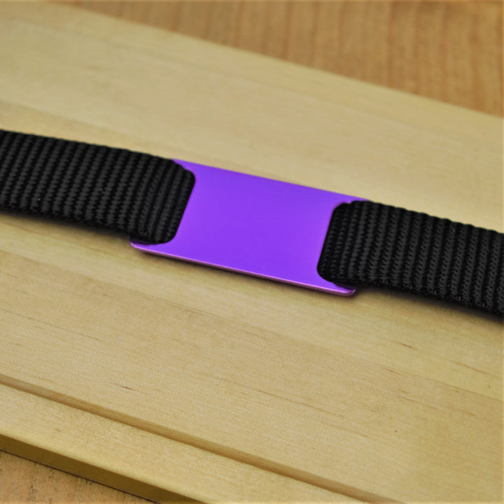 Purple Agility Pet Id Tag Small
