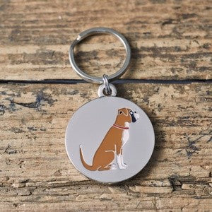 Boxer Dog ID Tag