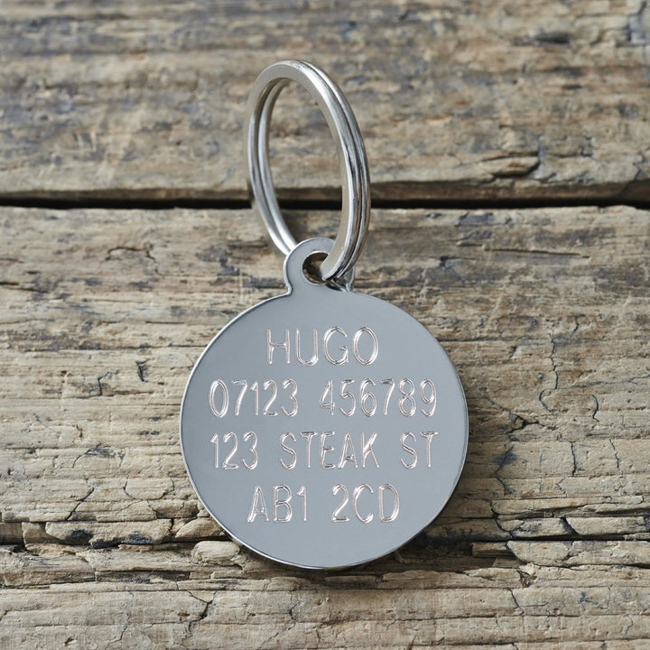Basset Hound Dog ID Tag