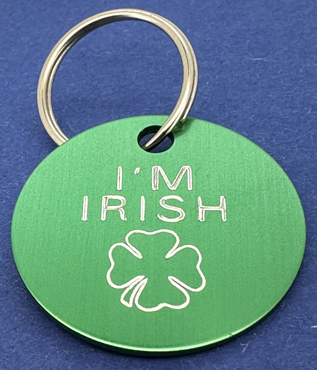 I'm Irish Engraved Pet Id Tag