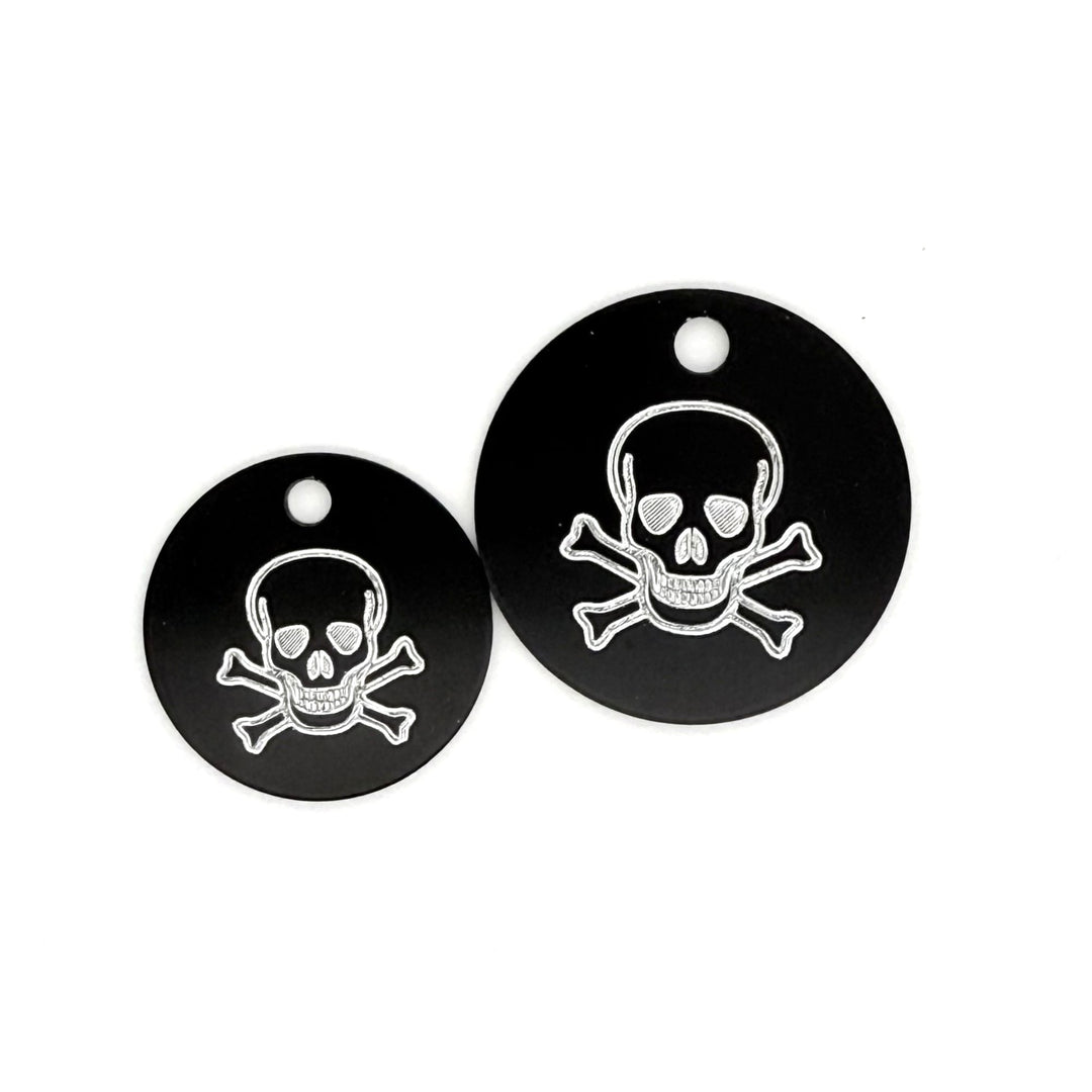 Skull Pet Id Tag
