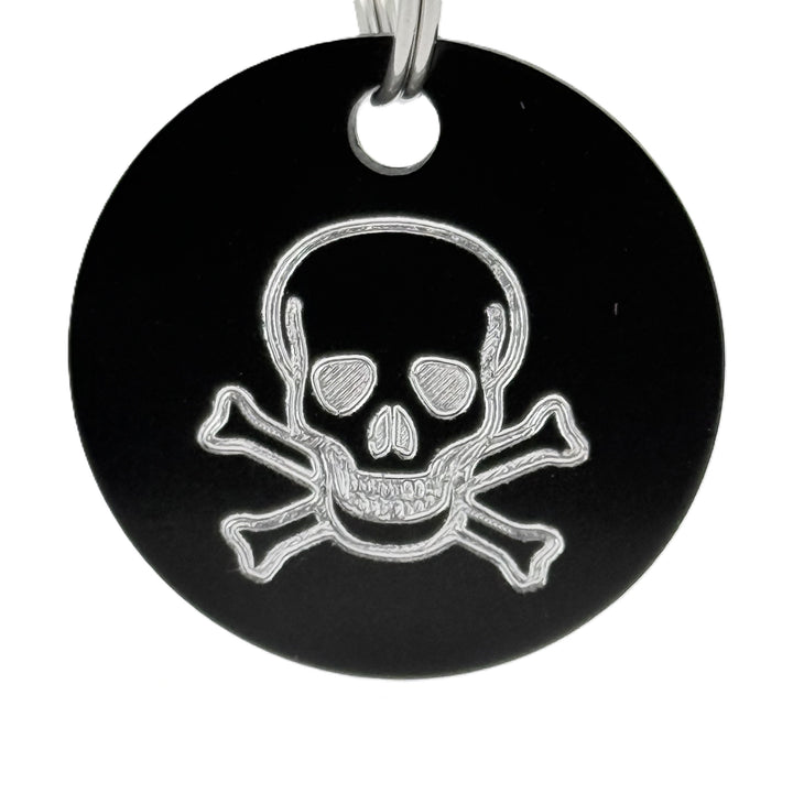 Skull Pet Id Tag
